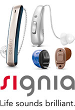 Signia Life Sounds Brilliant with Hearing Aids Logo