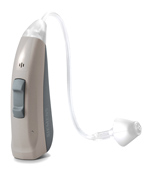 Siemens Sirion Hearing Aid BTE Gray